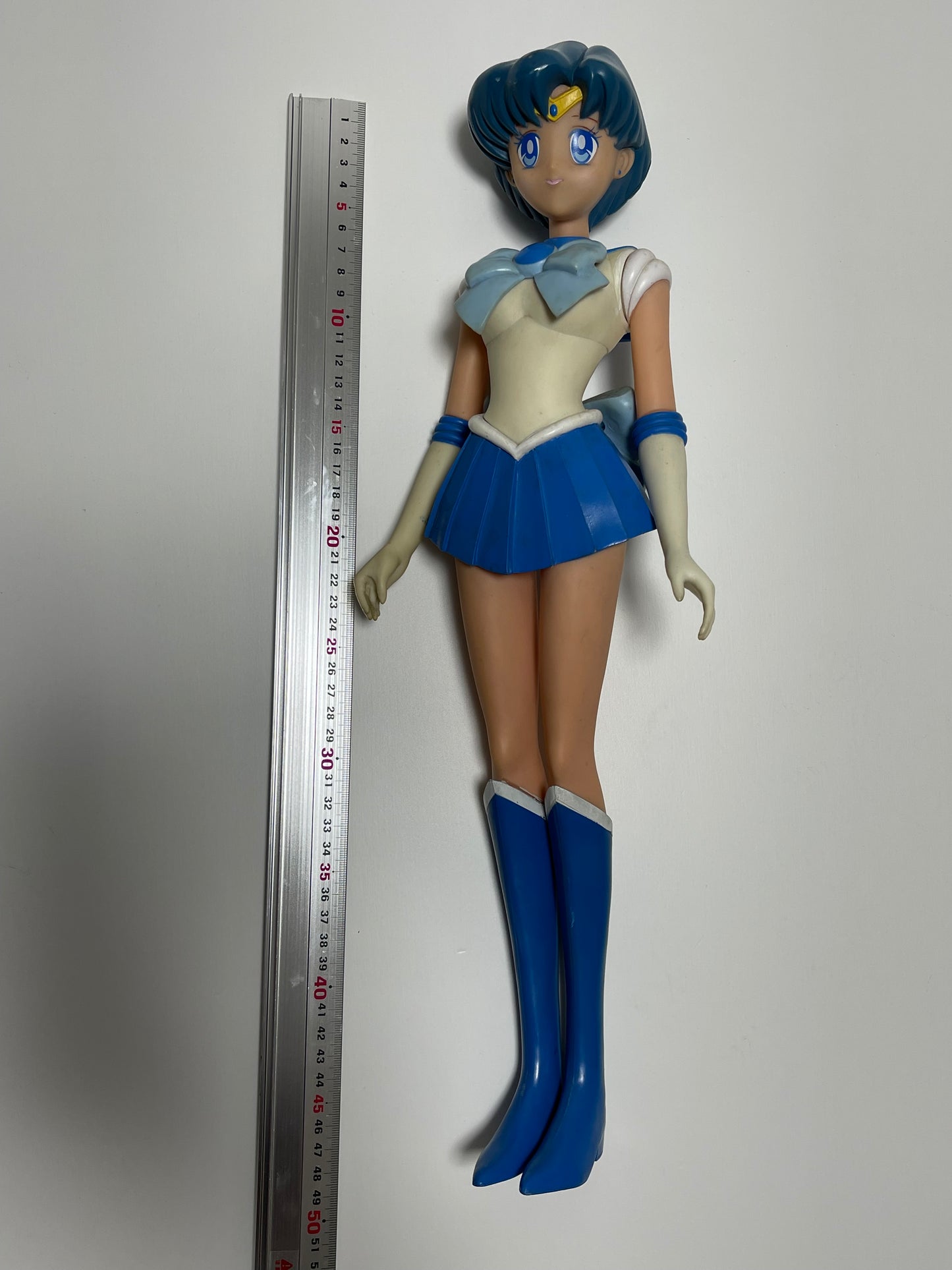 Vintage 1993 Bandai Sailor Mercury Jumbo Figure | Made in Japan | 49cm Sailor Moon Anime Collector Display Doll
