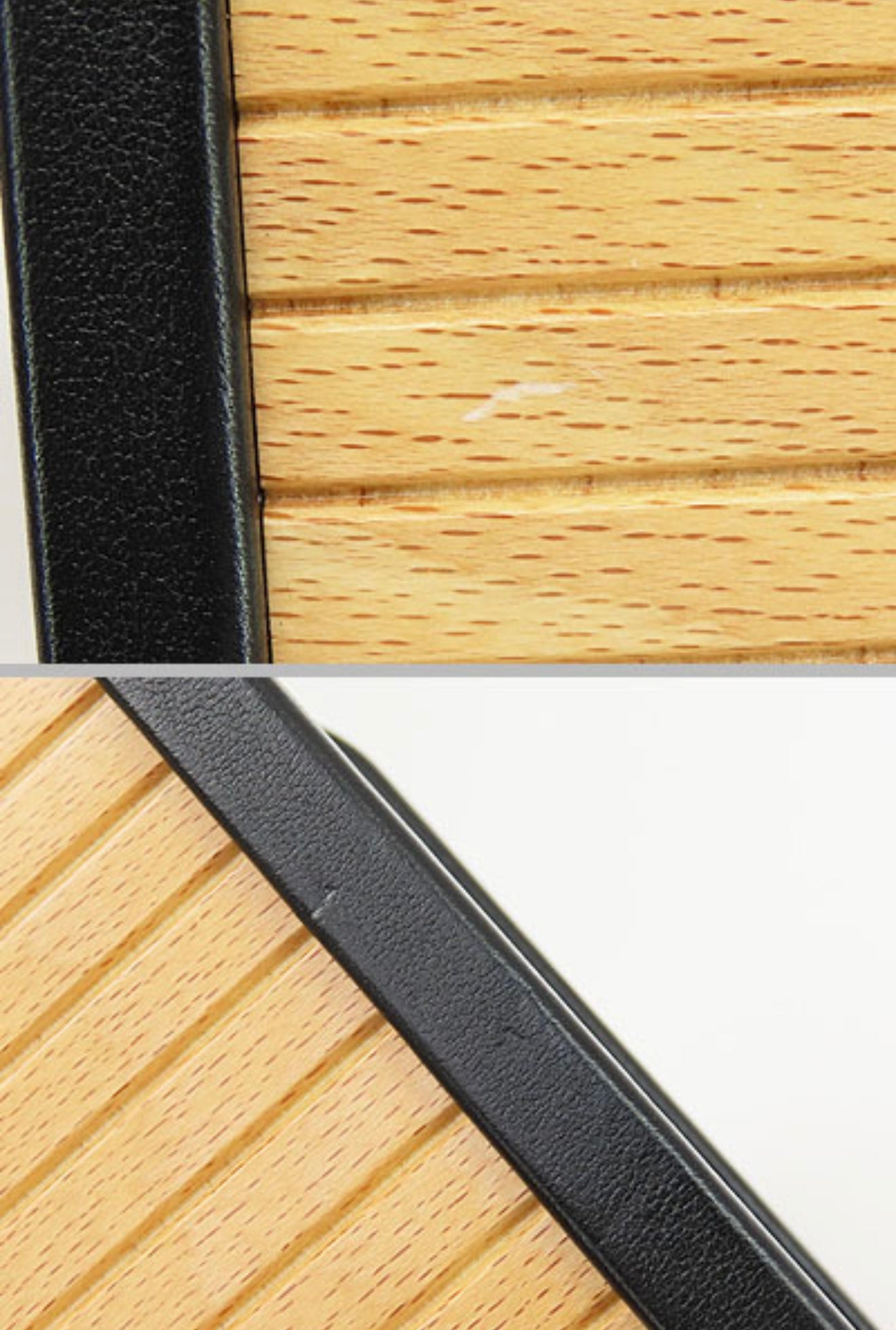 CHANEL Coco Mark Beachwood Large Vanity Case – Rare Wood × Leather 2-Way Vanity Bag with Chain Strap (SA/S Rank)