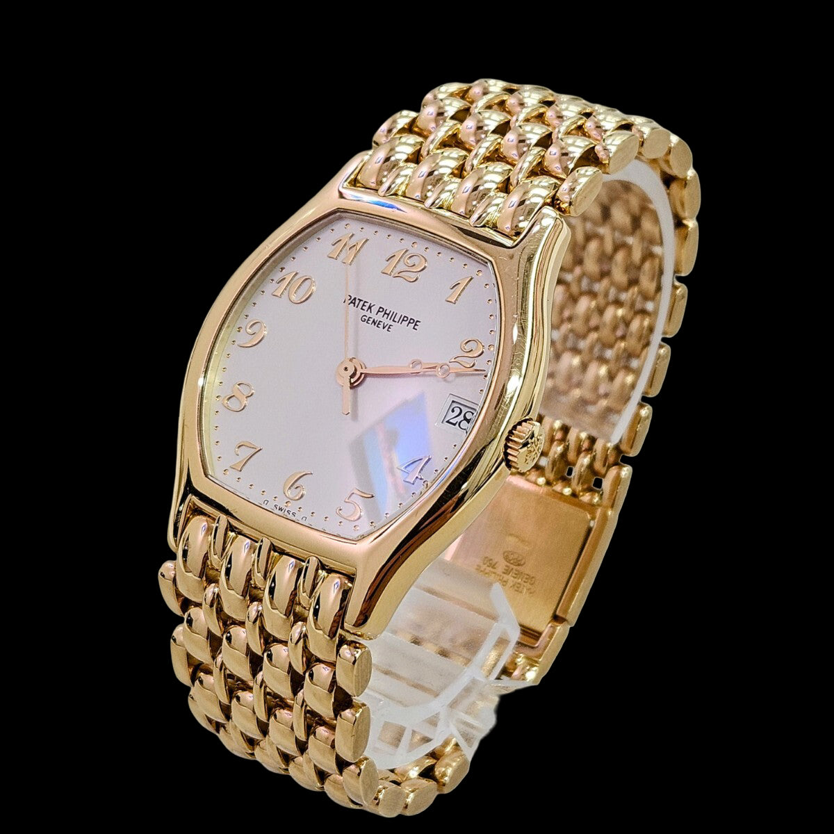 Patek Philippe Gondolo 5030/22 · 18K Yellow Gold · Breguet Arabic Dial · Solid Gold Bracelet · Automatic Cal.315/190 · Excellent Vintage A-Grade