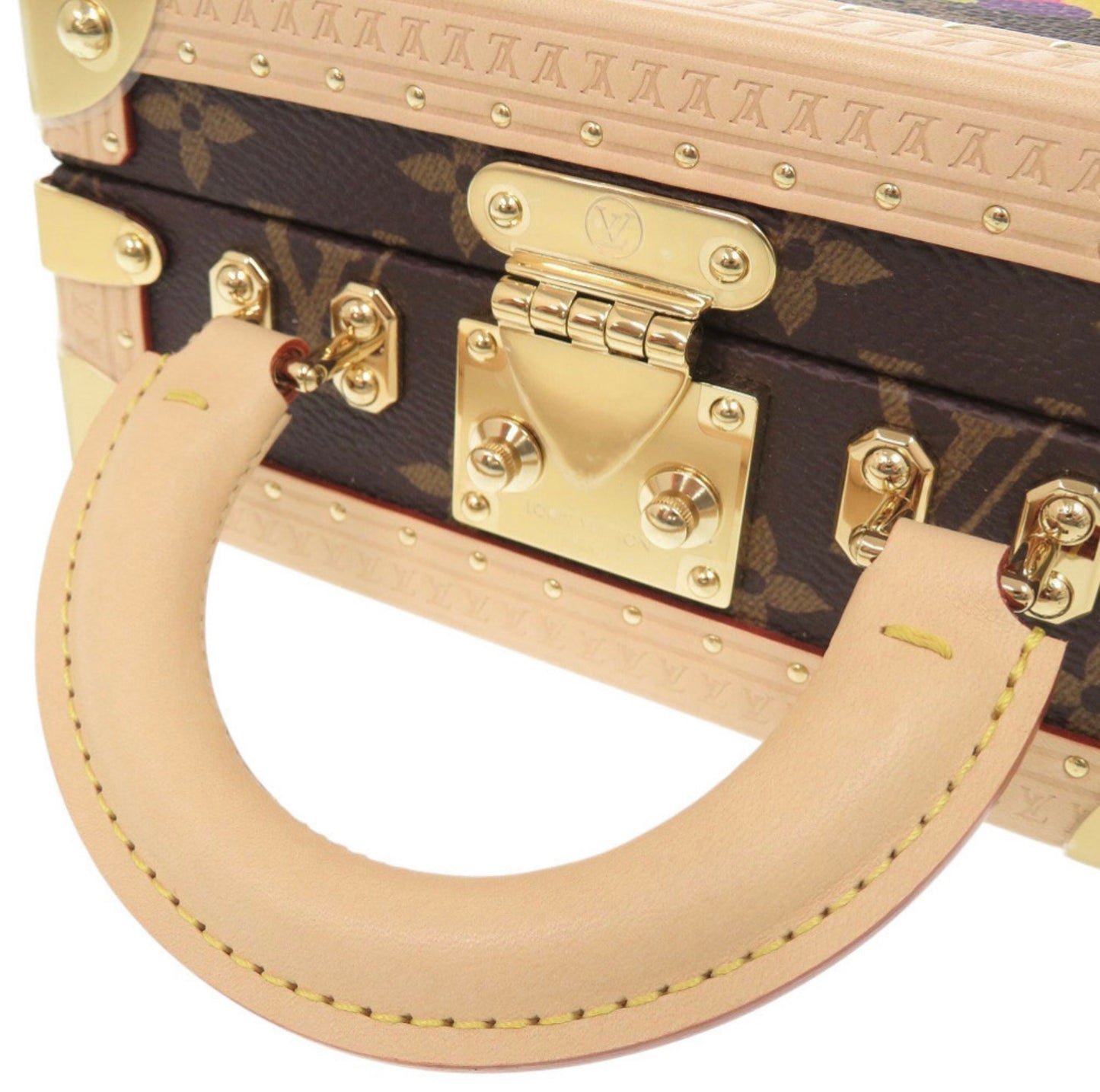 Louis Vuitton × Takashi Murakami Mini Square Trunk “Panda” — M13127 (Unused IC-Chip Verified)