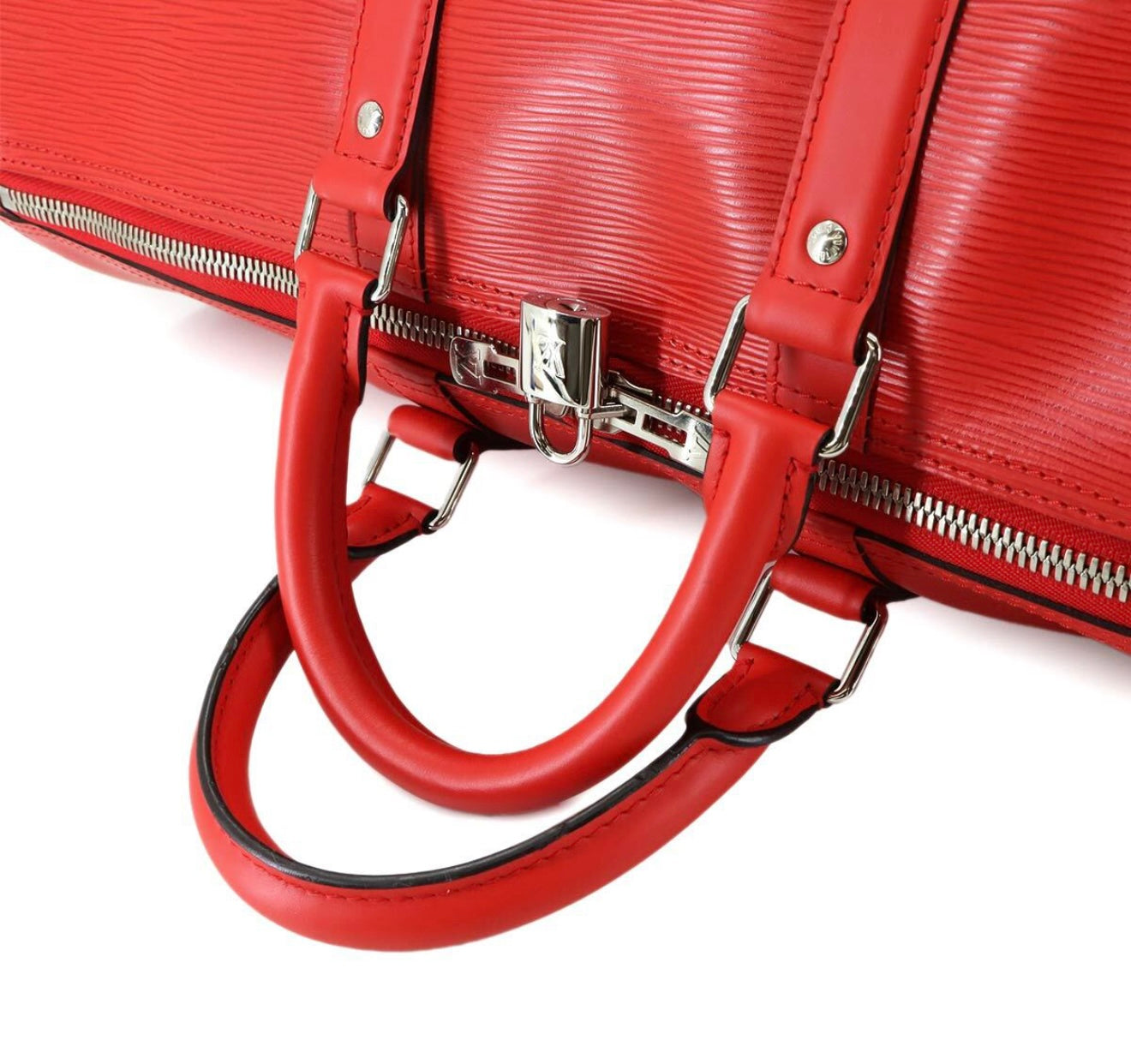 Louis Vuitton × Supreme Keepall Bandoulière 45 Red Epi 2017 Release – Unused Display Grade with Full Accessories (Holy-Grail Collaboration Piece)