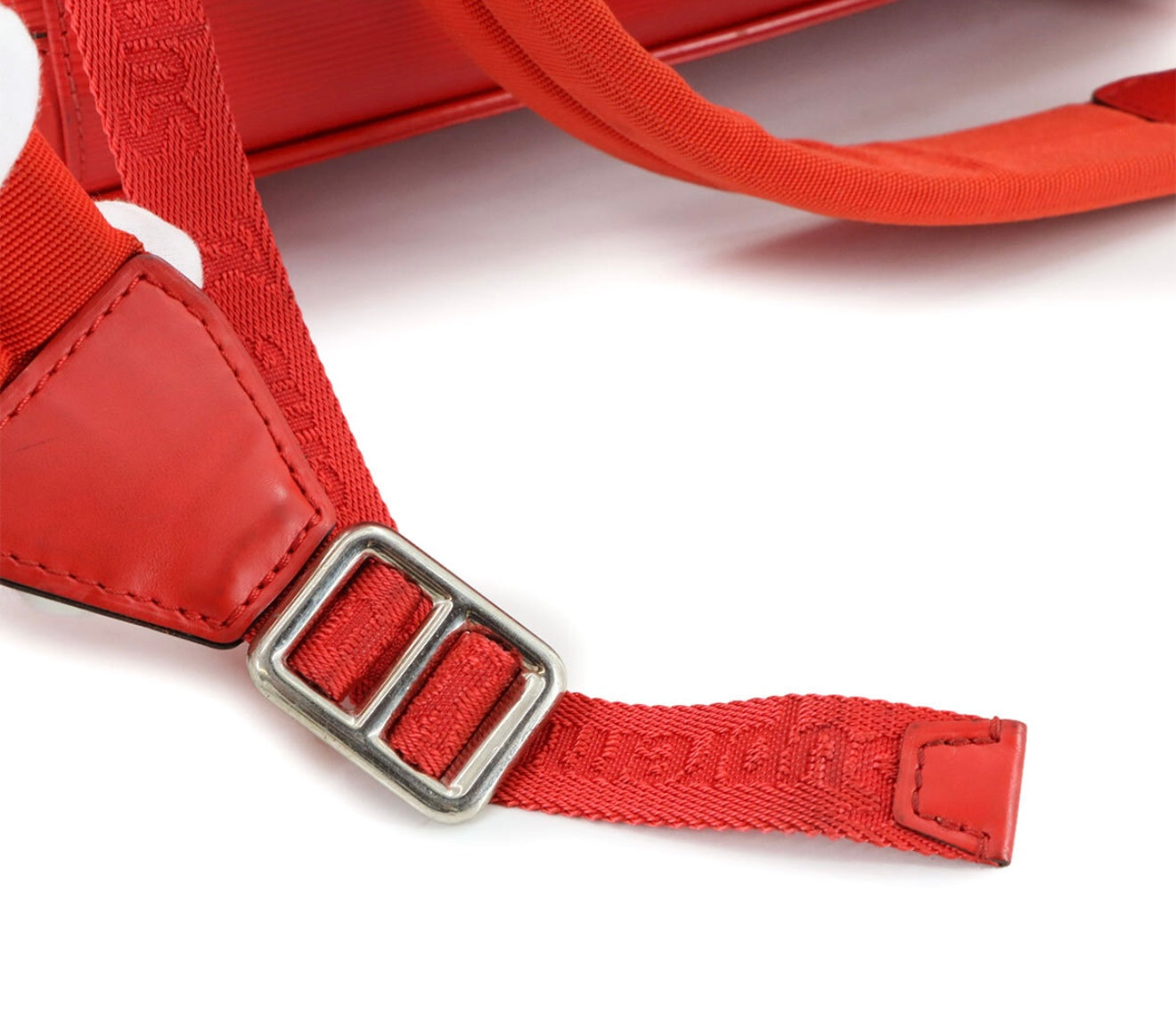 Louis Vuitton × Supreme Epi Christopher PM Backpack Red White M53414 | Limited Edition LV Supreme Collaboration Collector’s Piece