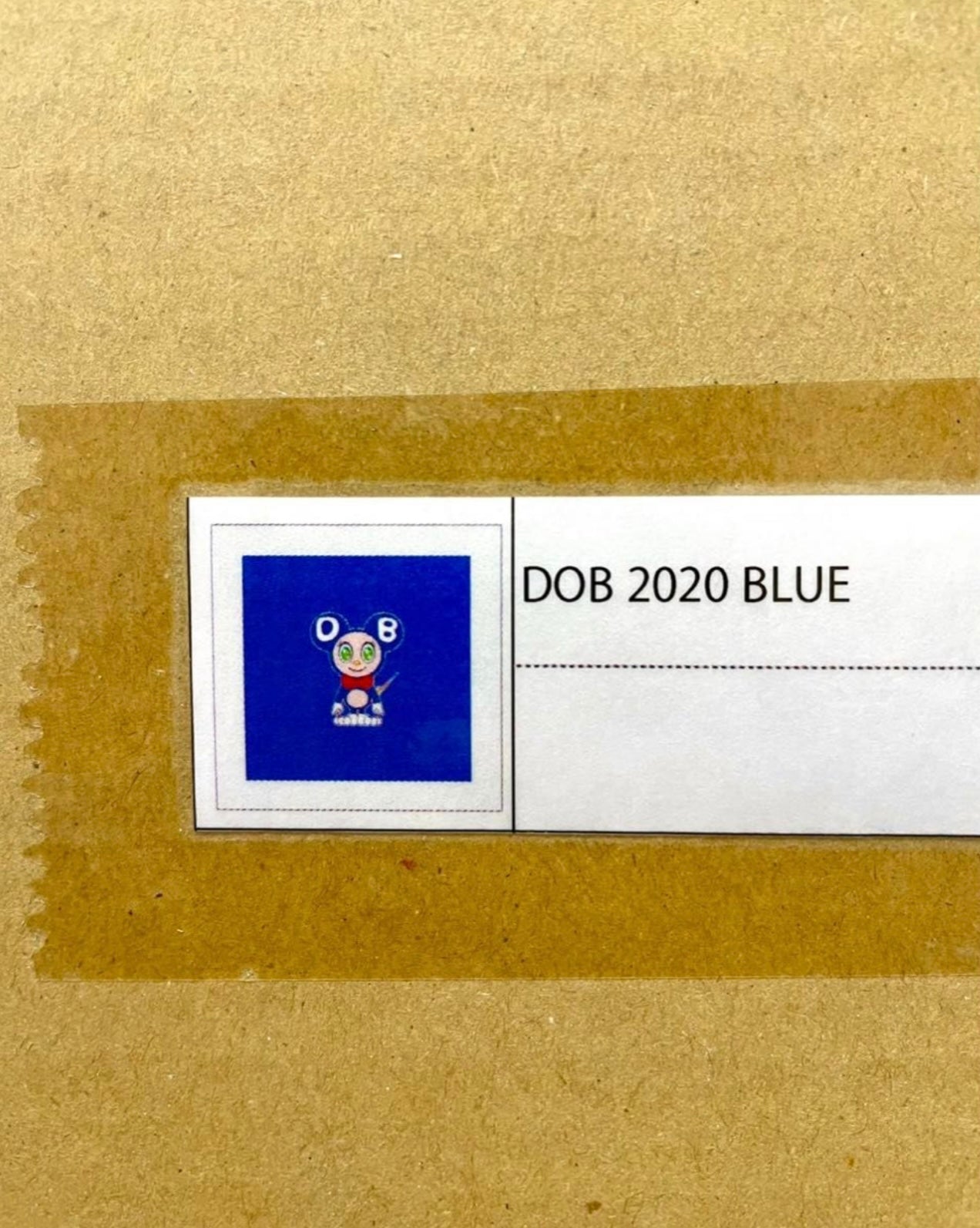 Takashi Murakami “DOB 2020 BLUE” 2020 Silkscreen Print | 100 Edition