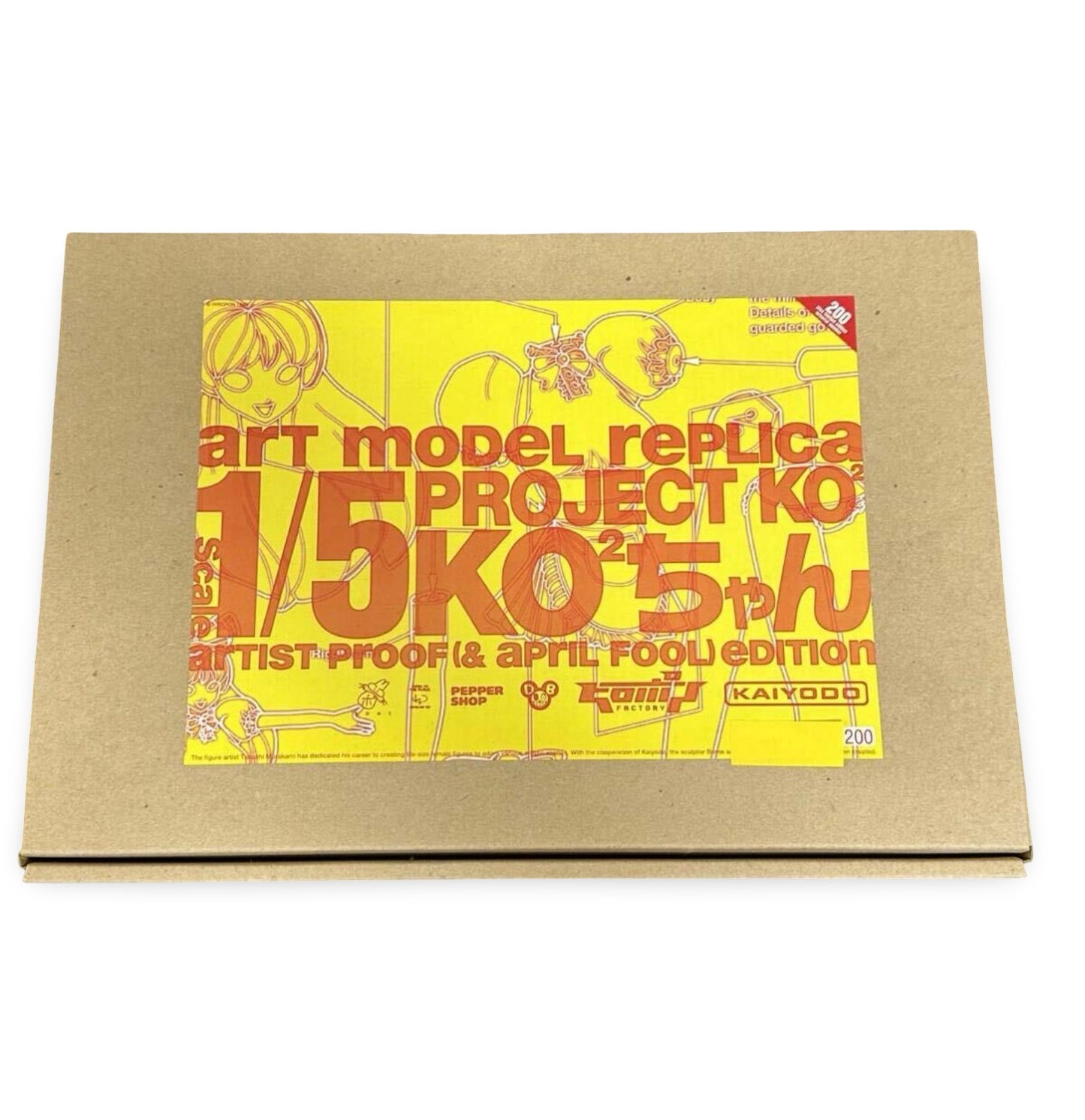 Takashi Murakami × BOME KO2 1/5 Garage Kit – Kaiyodo Superflat Bishoujo Figure Complete Set Rare Early Edition