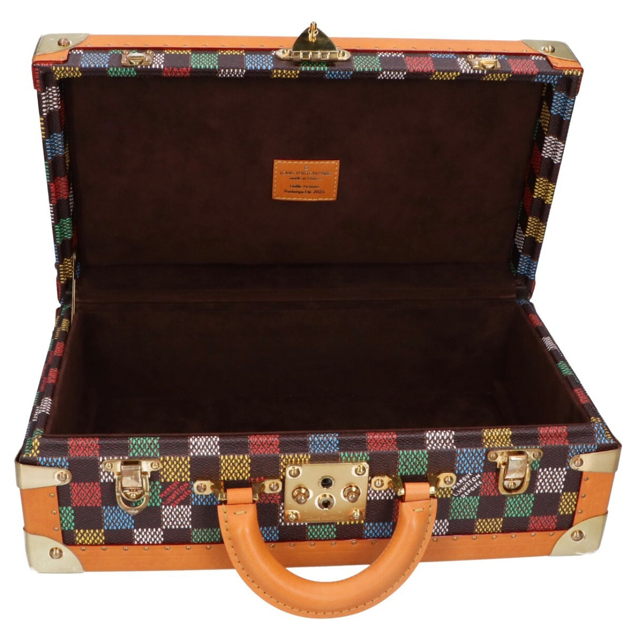 Louis Vuitton 25SS Coffret 8 Montre Watch Trunk N00125 – LV Birds × Multicolor Damier Canvas, S-Rank Luxury Collector Case