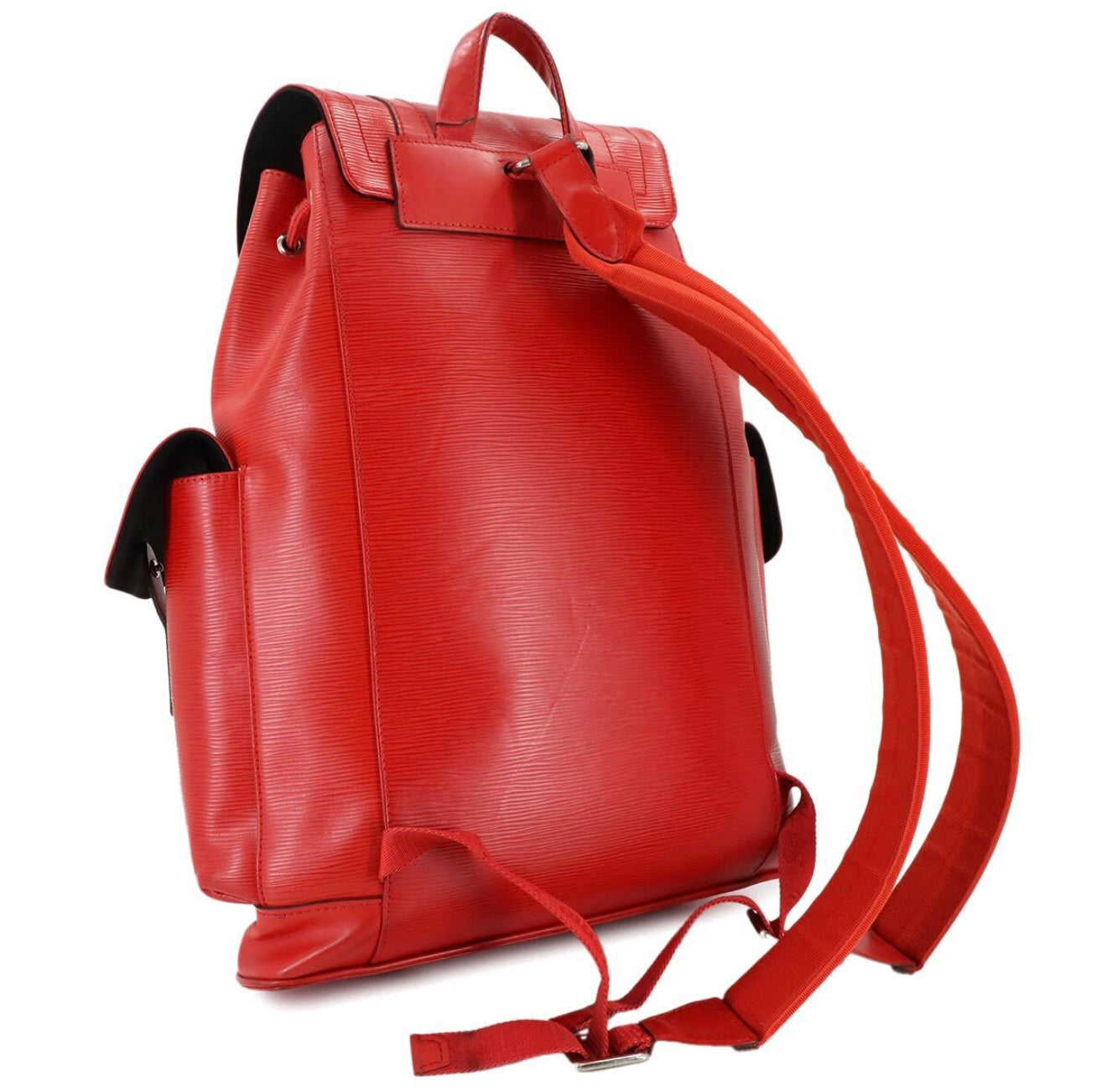 Louis Vuitton × Supreme Epi Christopher PM Backpack Red White M53414 | Limited Edition LV Supreme Collaboration Collector’s Piece