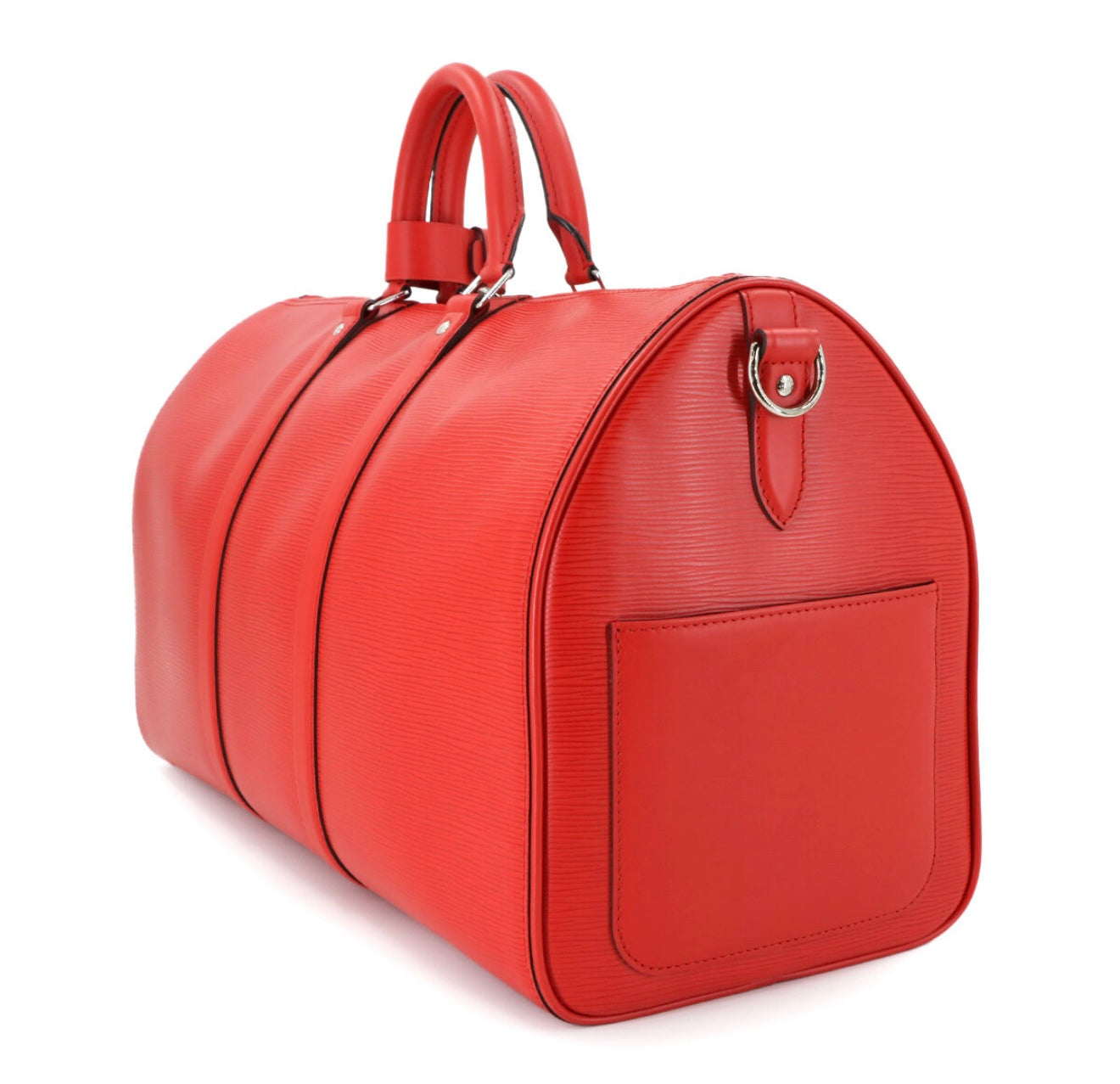 Louis Vuitton × Supreme Keepall Bandoulière 45 Red Epi 2017 Release – Unused Display Grade with Full Accessories (Holy-Grail Collaboration Piece)