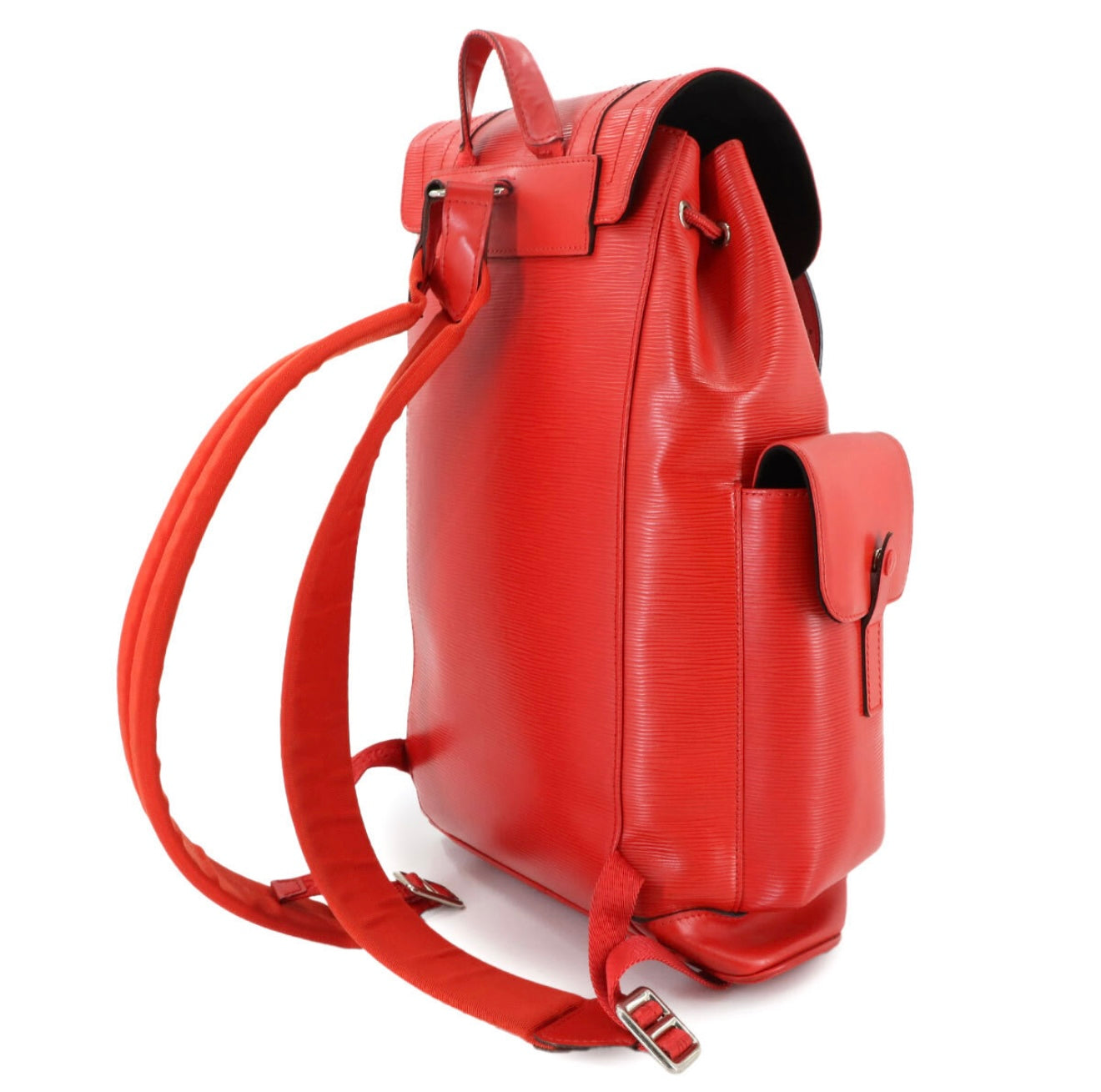 Louis Vuitton × Supreme Epi Christopher PM Backpack Red White M53414 | Limited Edition LV Supreme Collaboration Collector’s Piece