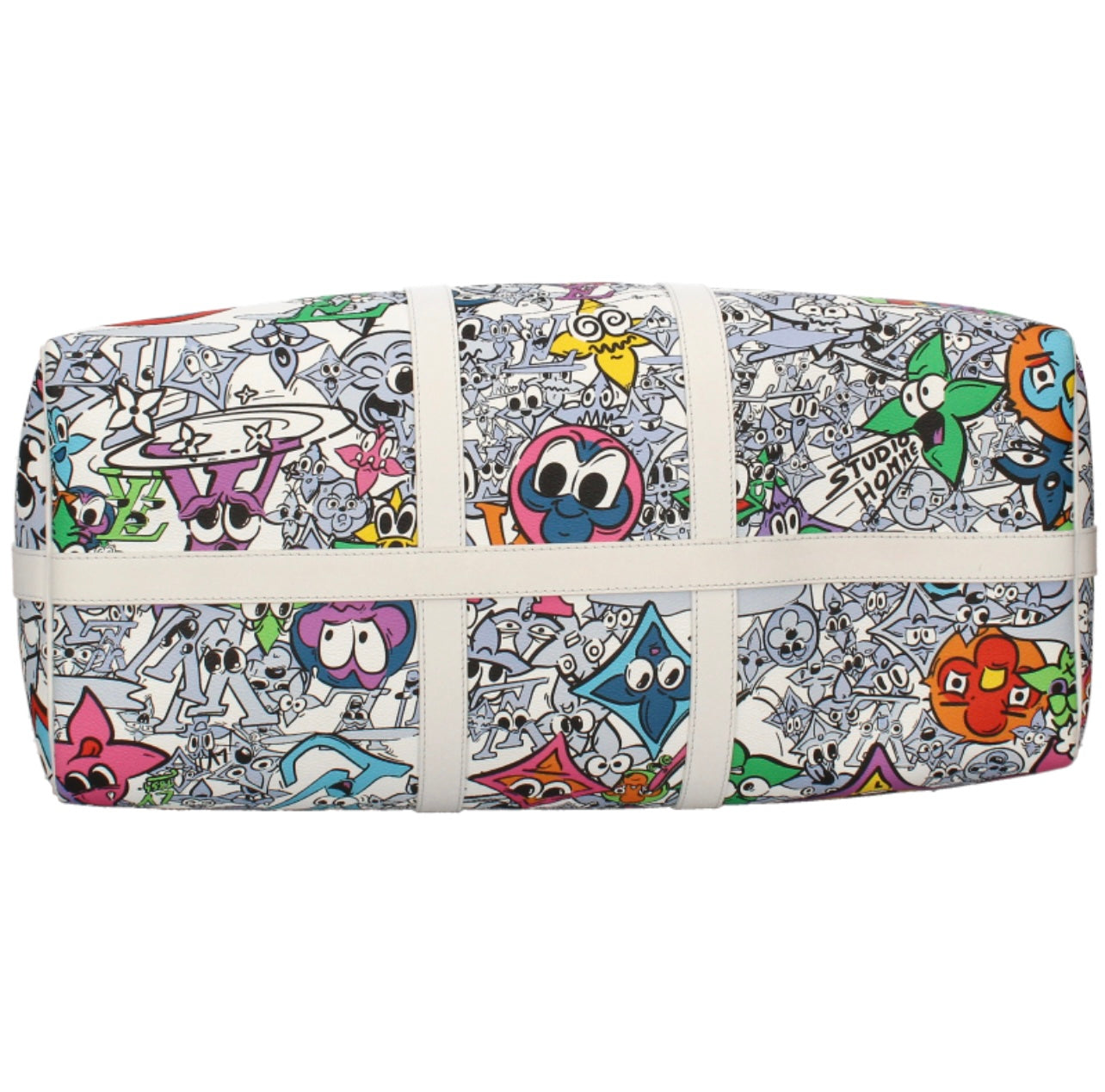 LOUIS VUITTON x Takashi Murakami Keepall Bandoulière 50 — Monogram Comic White M21863 (Women’s / Unisex)