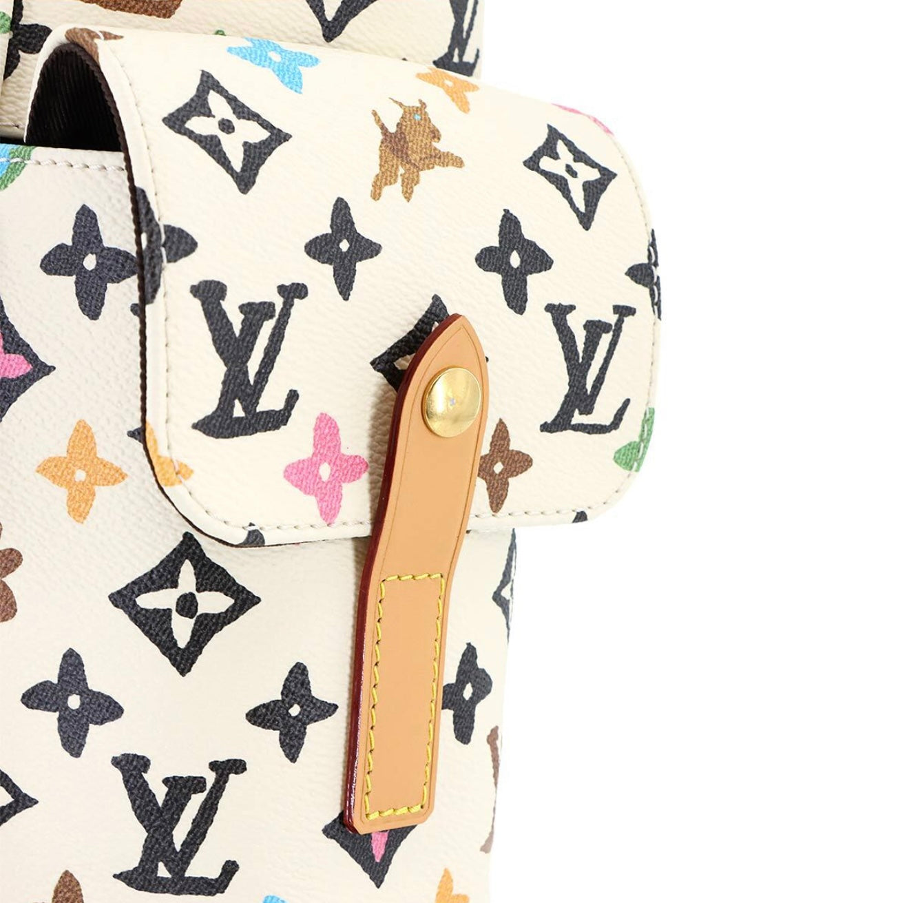 Louis Vuitton Monogram Multicolor Christopher MM Backpack Vanilla M25240 – Rare Collector’s Grail with Dust Bag & Accessories