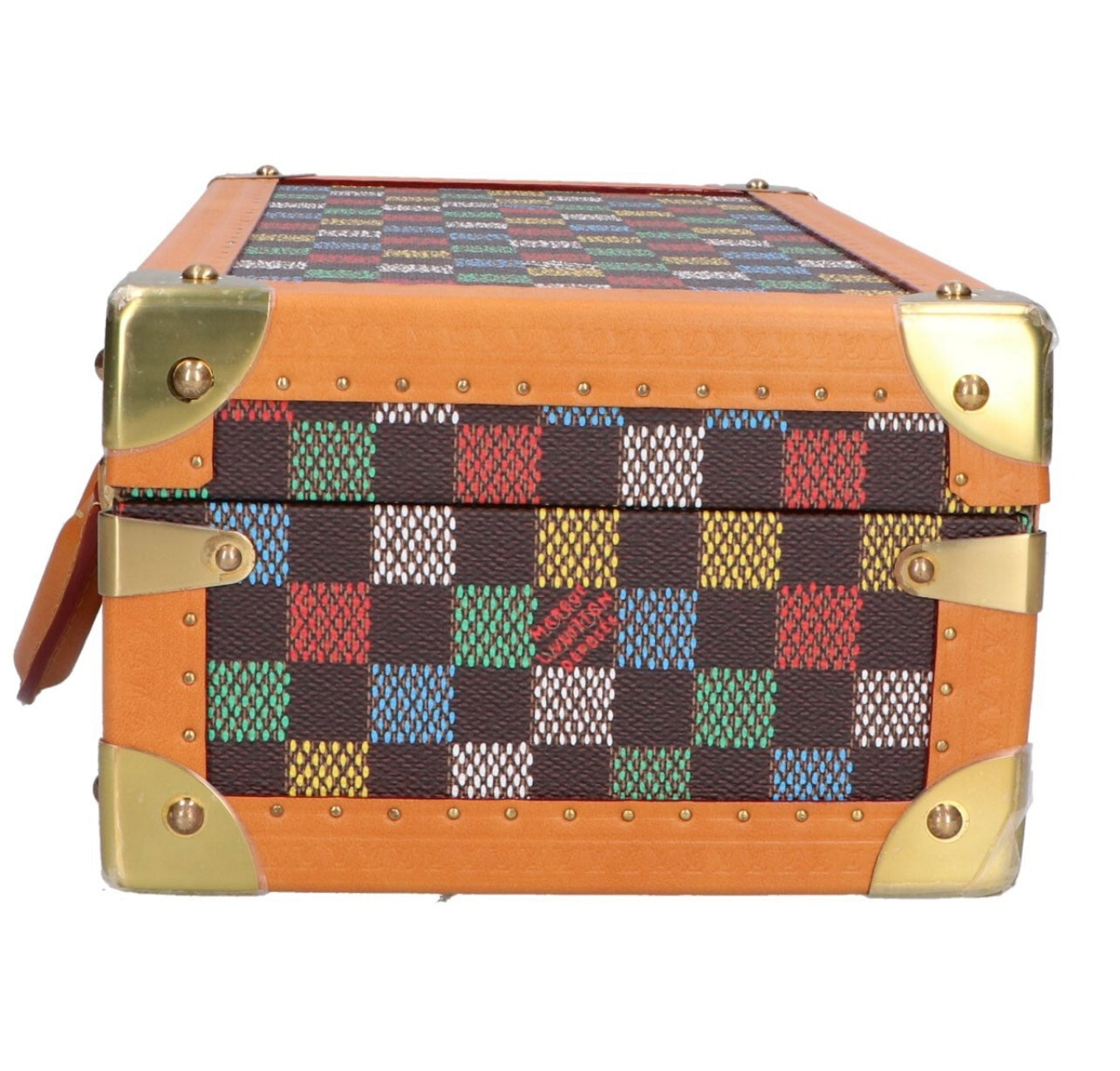 Louis Vuitton 25SS Coffret 8 Montre Watch Trunk N00125 – LV Birds × Multicolor Damier Canvas, S-Rank Luxury Collector Case