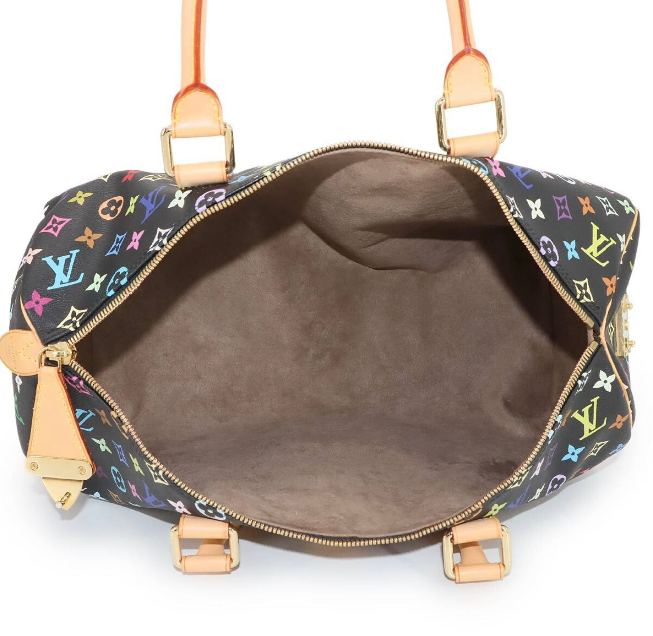 Louis Vuitton Multicolore Keepall 45 Noir M92640 – Murakami Era Limited Boston Bag, Gold Hardware, Near-Unused Collector Condition