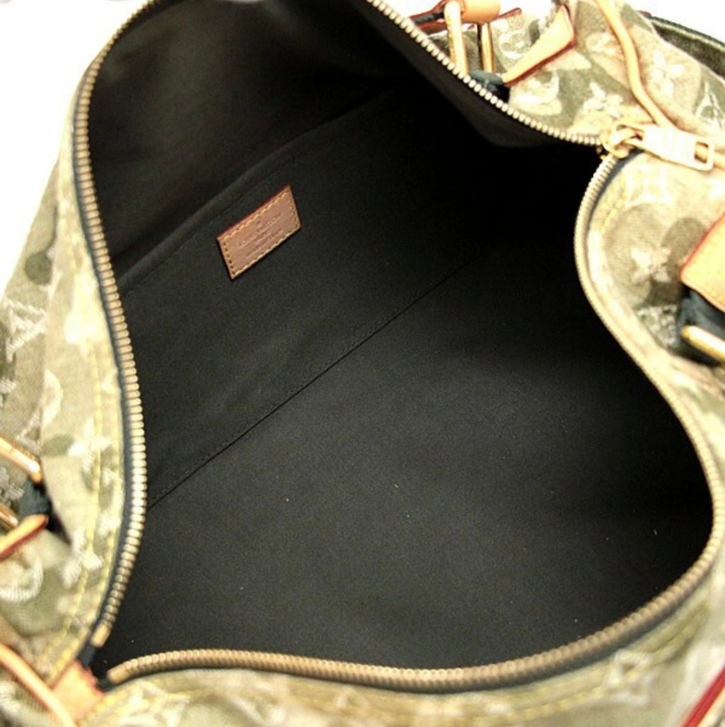 Louis Vuitton × Takashi Murakami Monogramouflage Mini Boston Bag 2008 Marc Jacobs M95771 | Limited Edition LV Camo Speedy Style Handbag