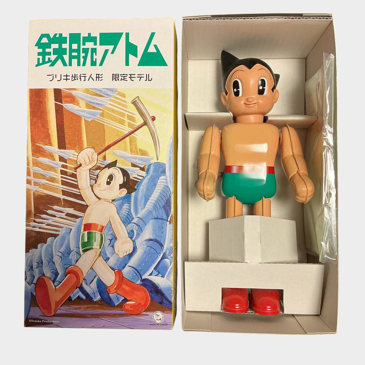Astro Boy Tetsuwan Atom Osaka Buriki Limited Walking Doll Boxed Unused Vintage Style Character Figure Display Collectible