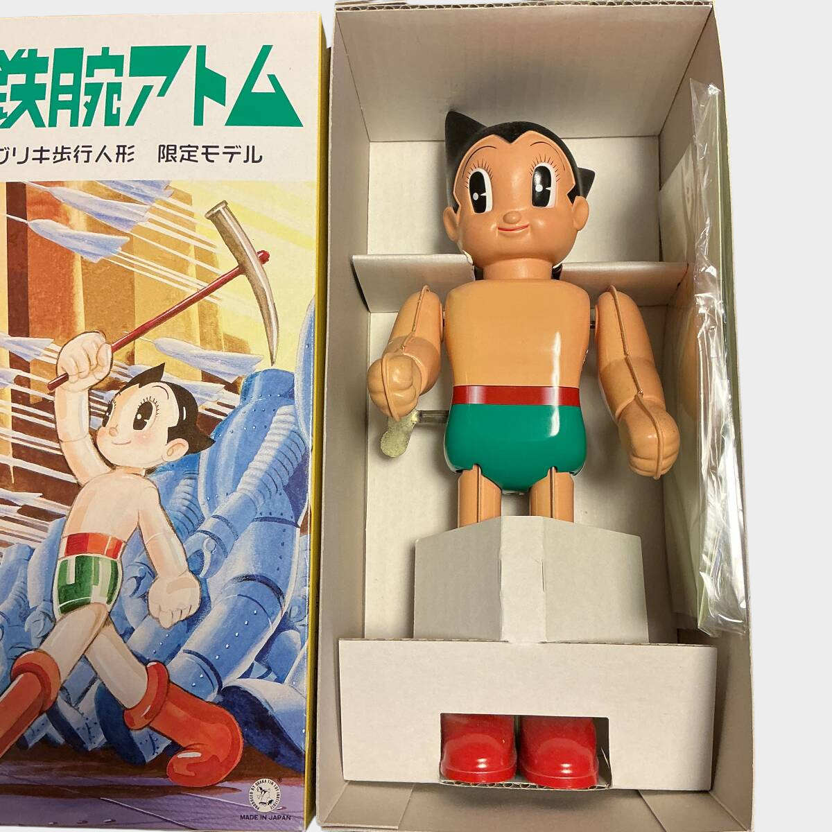 Astro Boy Tetsuwan Atom Osaka Buriki Limited Walking Doll Boxed Unused Vintage Style Character Figure Display Collectible
