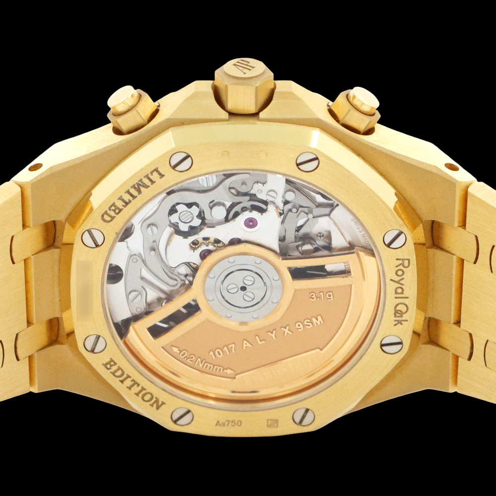 Audemars Piguet Royal Oak Chronograph 26240BA × 1017 ALYX 9SM – 18K Yellow Gold – 202-Piece Limited Edition (2022)