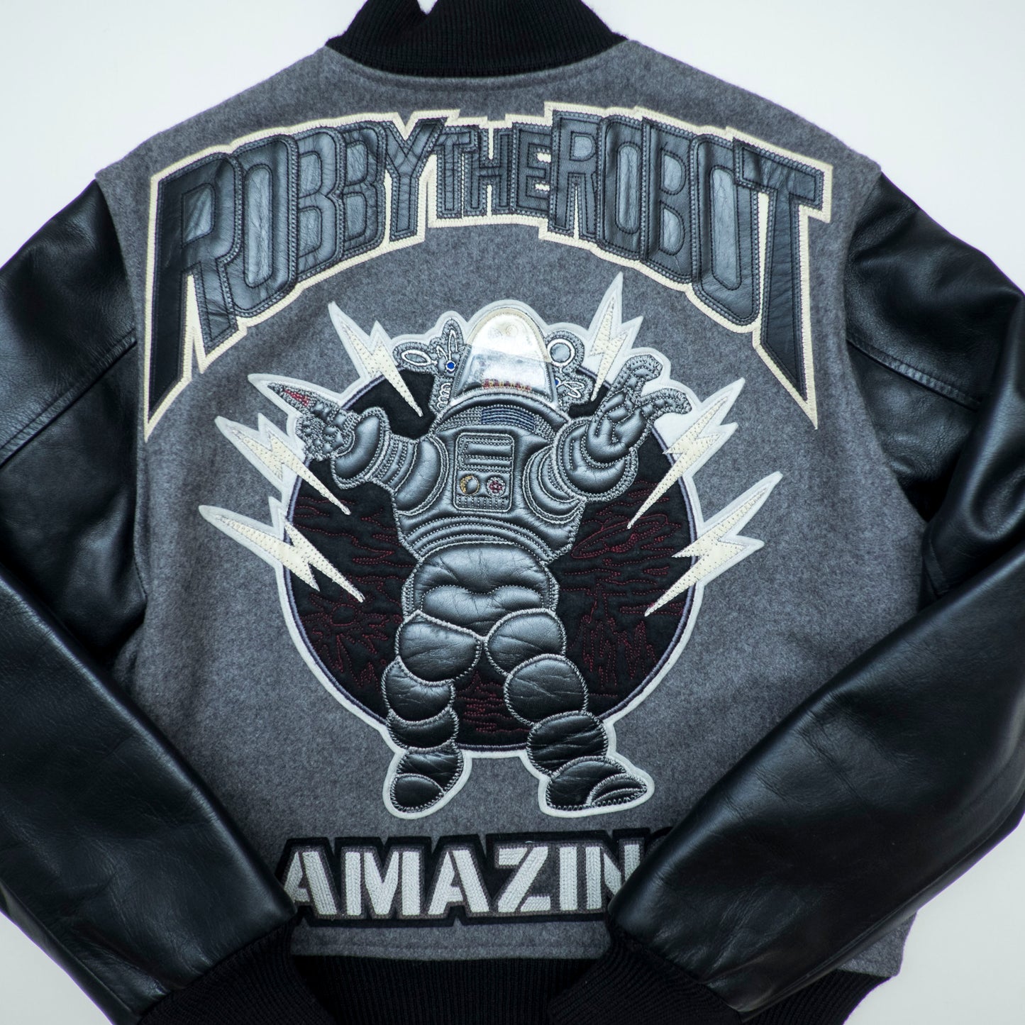 Amekaji Holy Grail BOUKEN-OH Adventure King “Forbidden Planet” Robby The Robot Stadium Sutajan Jacket