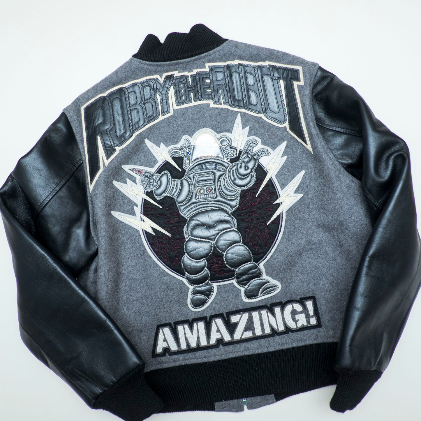 Amekaji Holy Grail BOUKEN-OH Adventure King “Forbidden Planet” Robby The Robot Stadium Sutajan Jacket