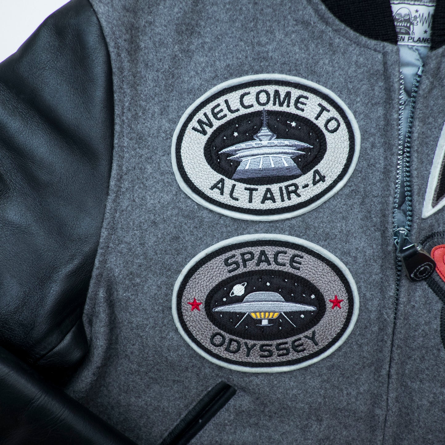 Amekaji Holy Grail BOUKEN-OH Adventure King “Forbidden Planet” Robby The Robot Stadium Sutajan Jacket