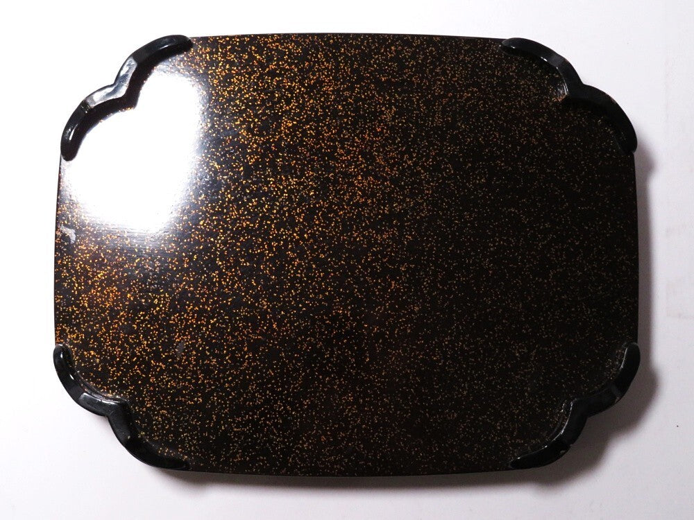 Antique Japanese Lacquer Tachi Sword Stand | Gold Maki-e Flower & Bird Design | Edo–Meiji Period Display | 66cm