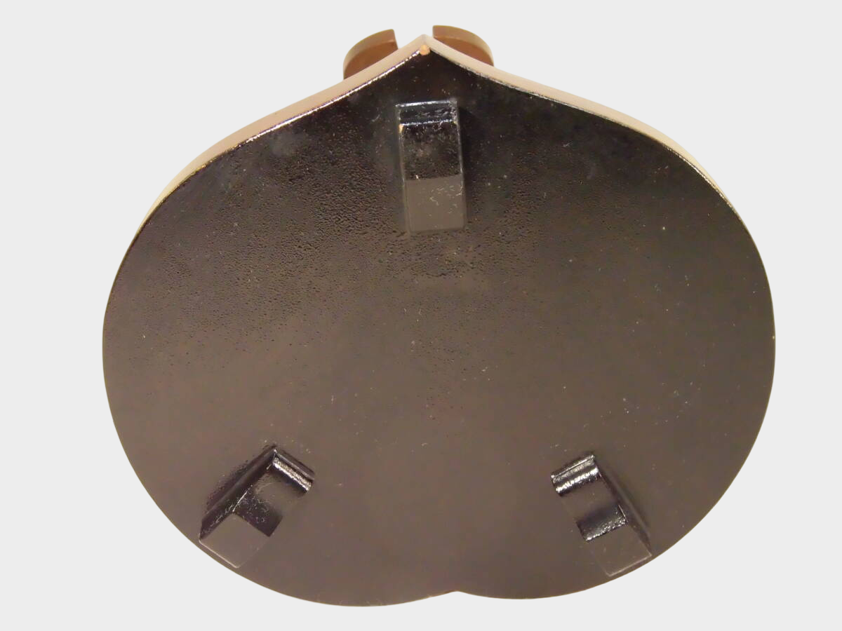 Antique Japanese Lacquer Tachi Sword Stand | Kamon Crests | Edo–Meiji Period Samurai Display