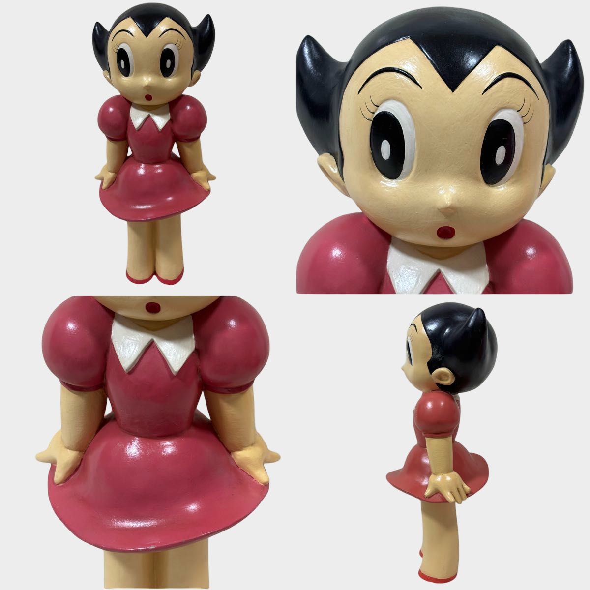 Astro Boy & Uran Life-Size Display Statue Pair ATS Tezuka Productions Licensed Tetsuwan Atom Figures Japan