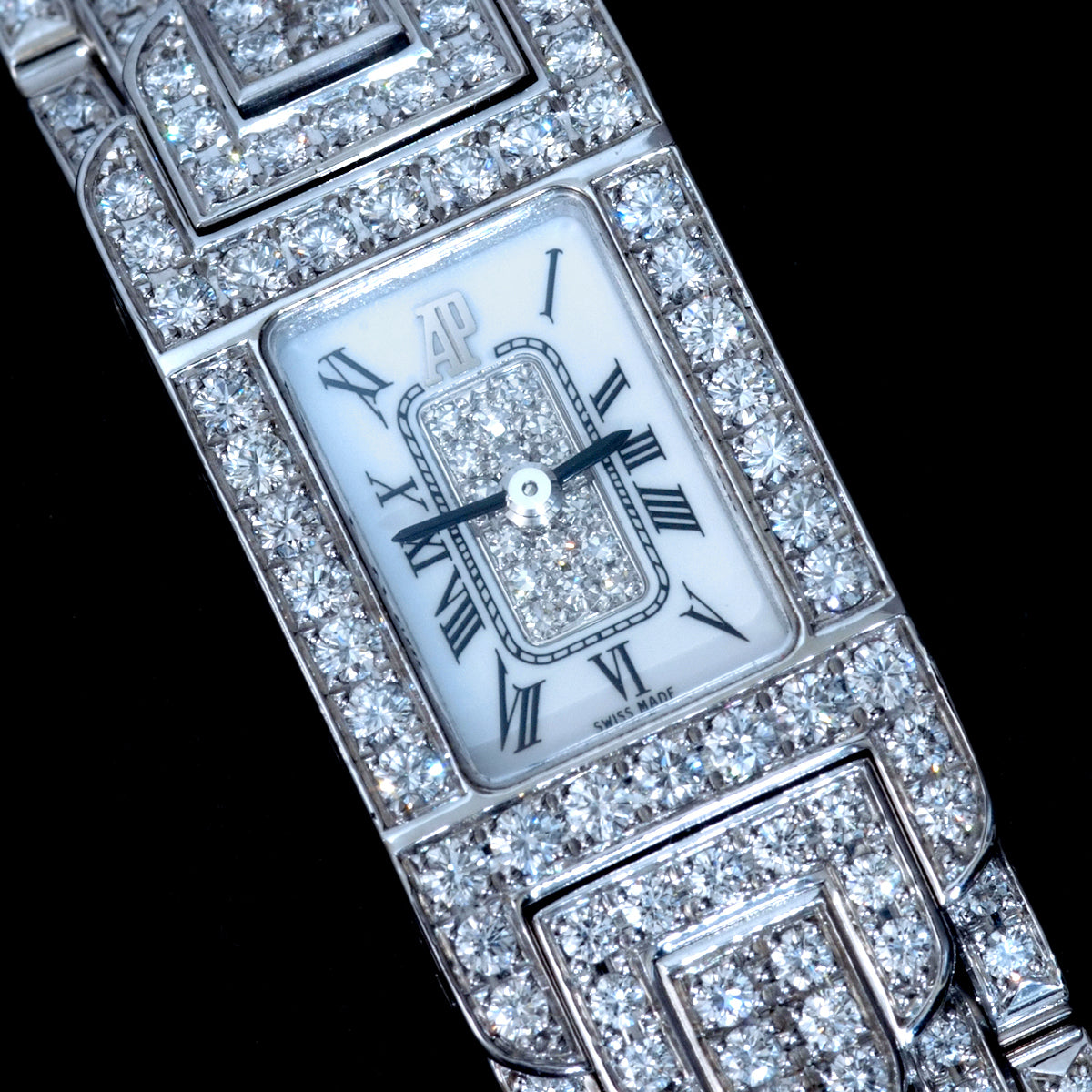 Audemars Piguet Charleston 18K White Gold Factory Diamond High-Jewelry Watch Ref. 67029BC.ZZ.1092BC.01