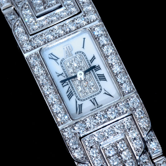 Audemars Piguet Charleston 18K White Gold Factory Diamond High-Jewelry Watch Ref. 67029BC.ZZ.1092BC.01