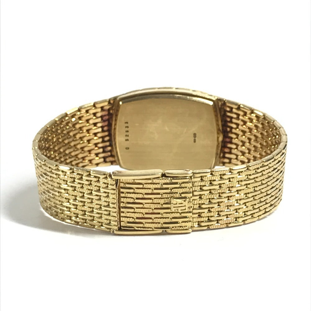 Audemars Piguet Cobra 18K Yellow Gold · 12-Diamond Dial & Diamond-Set Hands · 86g · Manual-Wind Integrated Bracelet Watch