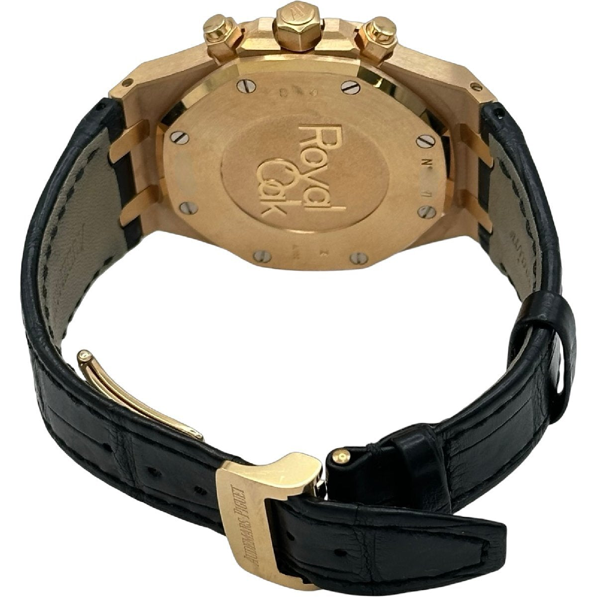 Audemars Piguet Royal Oak Chronograph 41mm 18K Pink Gold Black Dial Ref. 26320OR.OO.D002CR.01