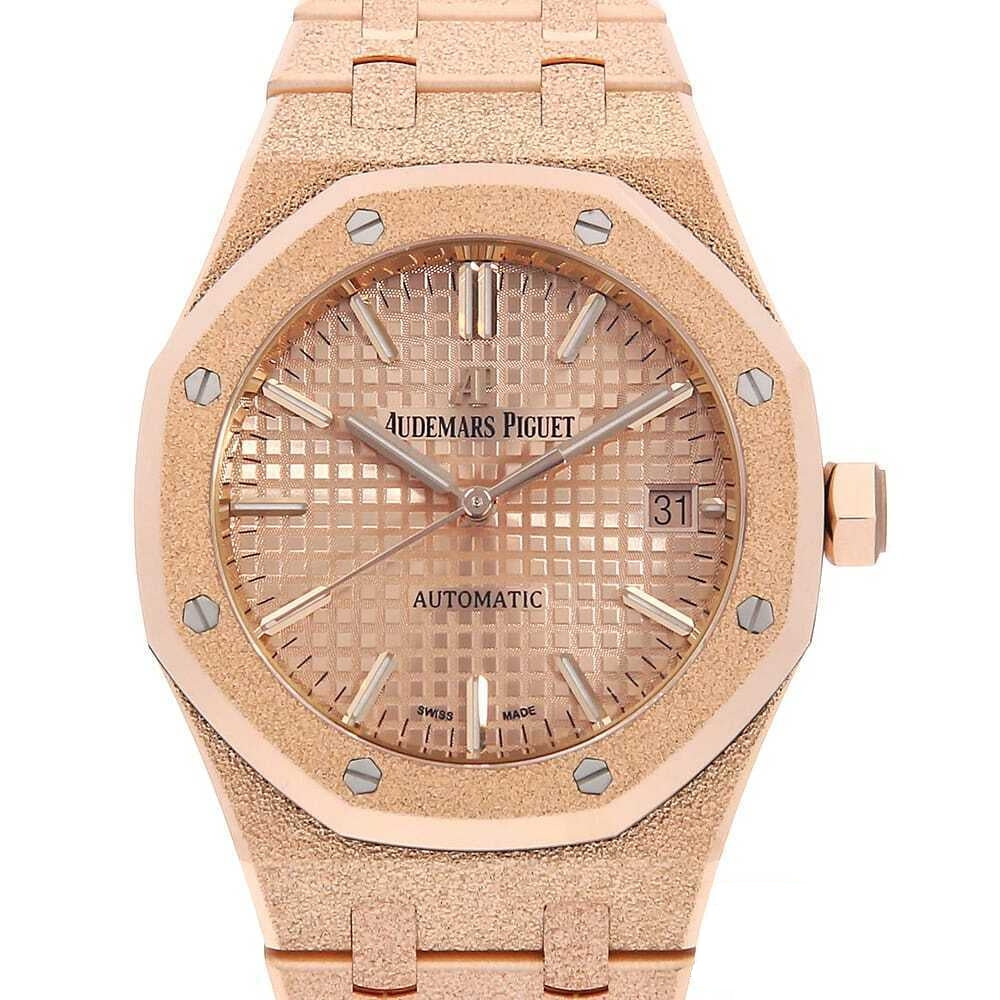 Audemars Piguet Royal Oak Frosted Gold Ref. 15454OR.GG.1259OR.03 37mm 18K Pink Gold Automatic