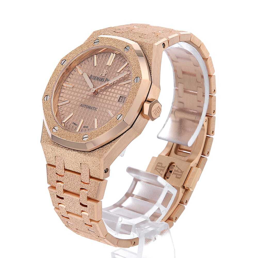 Audemars Piguet Royal Oak Frosted Gold Ref. 15454OR.GG.1259OR.03 37mm 18K Pink Gold Automatic
