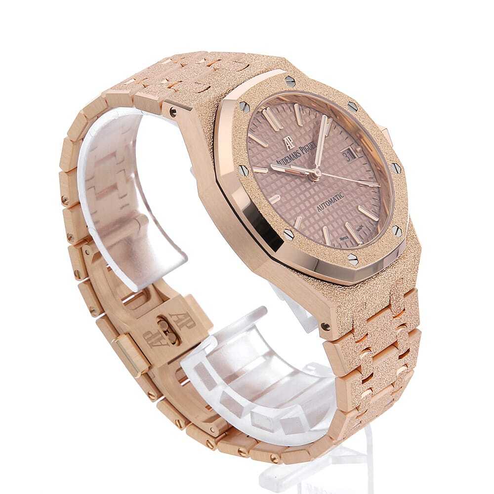 Audemars Piguet Royal Oak Frosted Gold Ref. 15454OR.GG.1259OR.03 37mm 18K Pink Gold Automatic