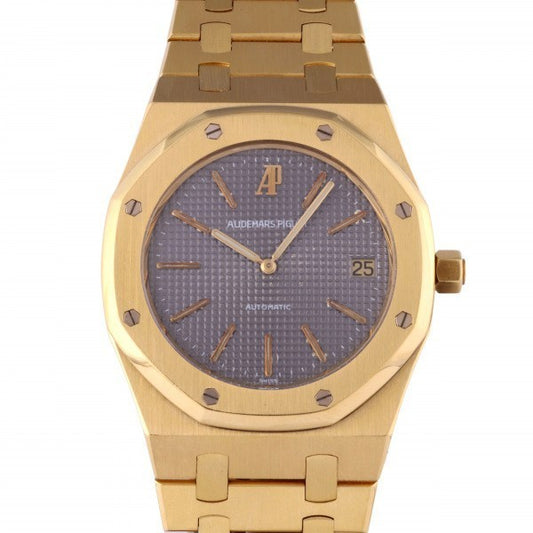 Audemars Piguet Royal Oak Jumbo Ref. 5402BA · 18K Yellow Gold · Gray Petite Tapisserie Dial · Cal. 2121 Automatic · 39mm Vintage