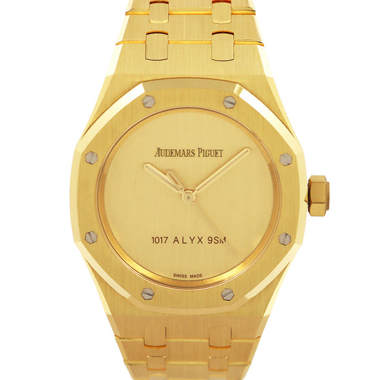 Audemars Piguet Royal Oak x 1017 ALYX 9SM Ref. 15550BA.OO.1356BA.02 · 18K Yellow Gold · Limited 194 Pieces · Cal. 5909 Automatic · 37mm Full Set