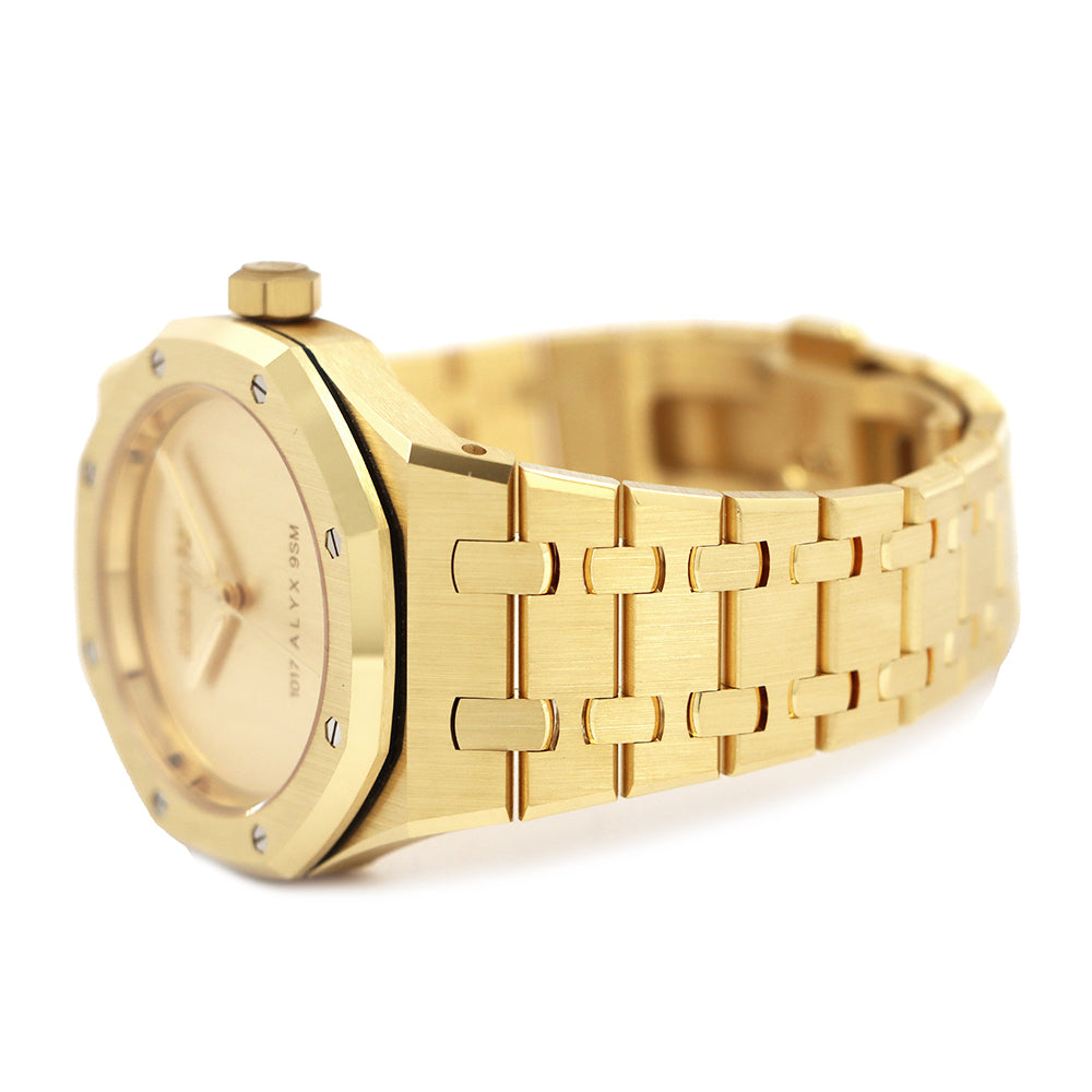 Audemars Piguet Royal Oak x 1017 ALYX 9SM Ref. 15550BA.OO.1356BA.02 · 18K Yellow Gold · Limited 194 Pieces · Cal. 5909 Automatic · 37mm Full Set