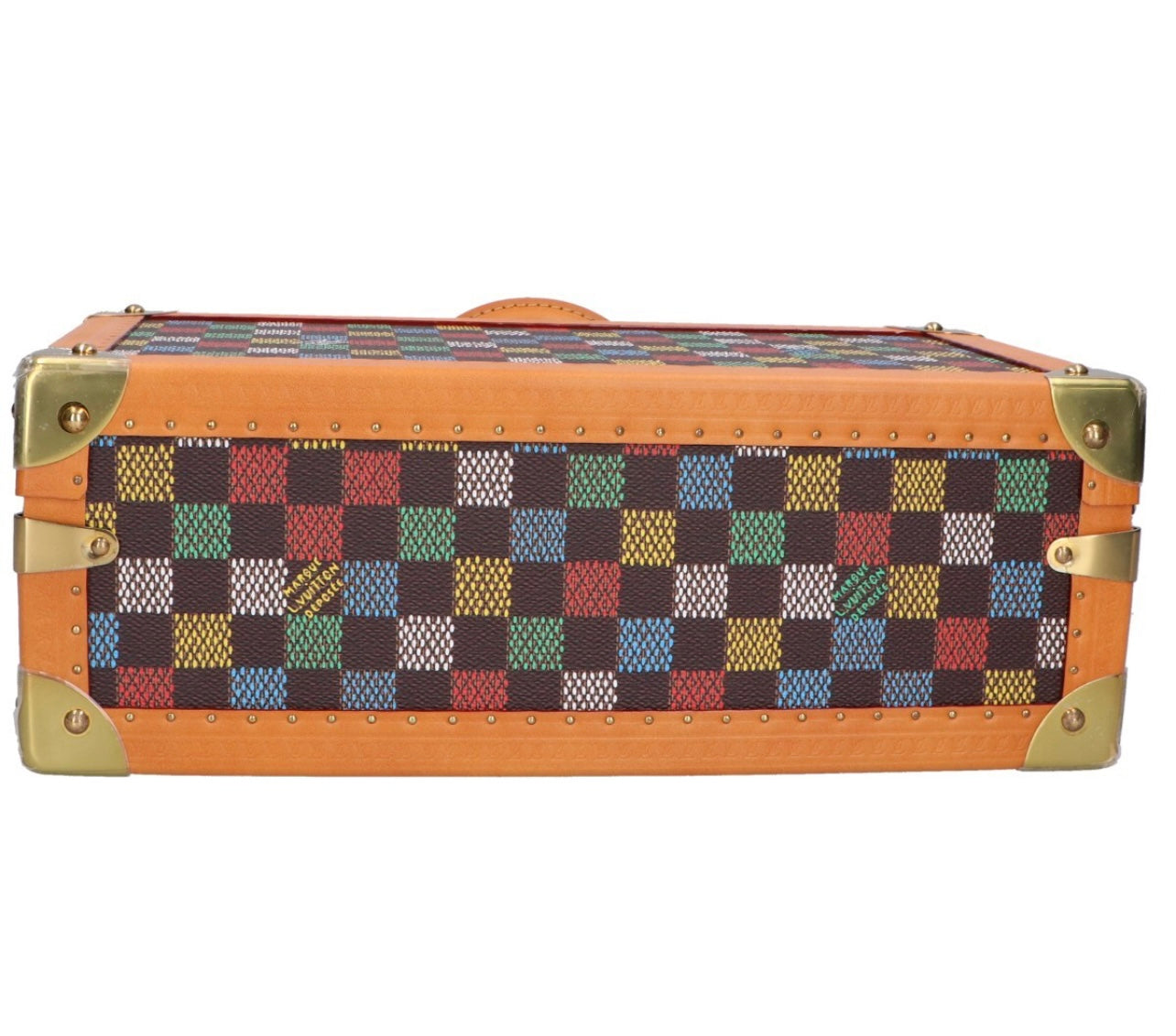 Louis Vuitton 25SS Coffret 8 Montre Watch Trunk N00125 – LV Birds × Multicolor Damier Canvas, S-Rank Luxury Collector Case