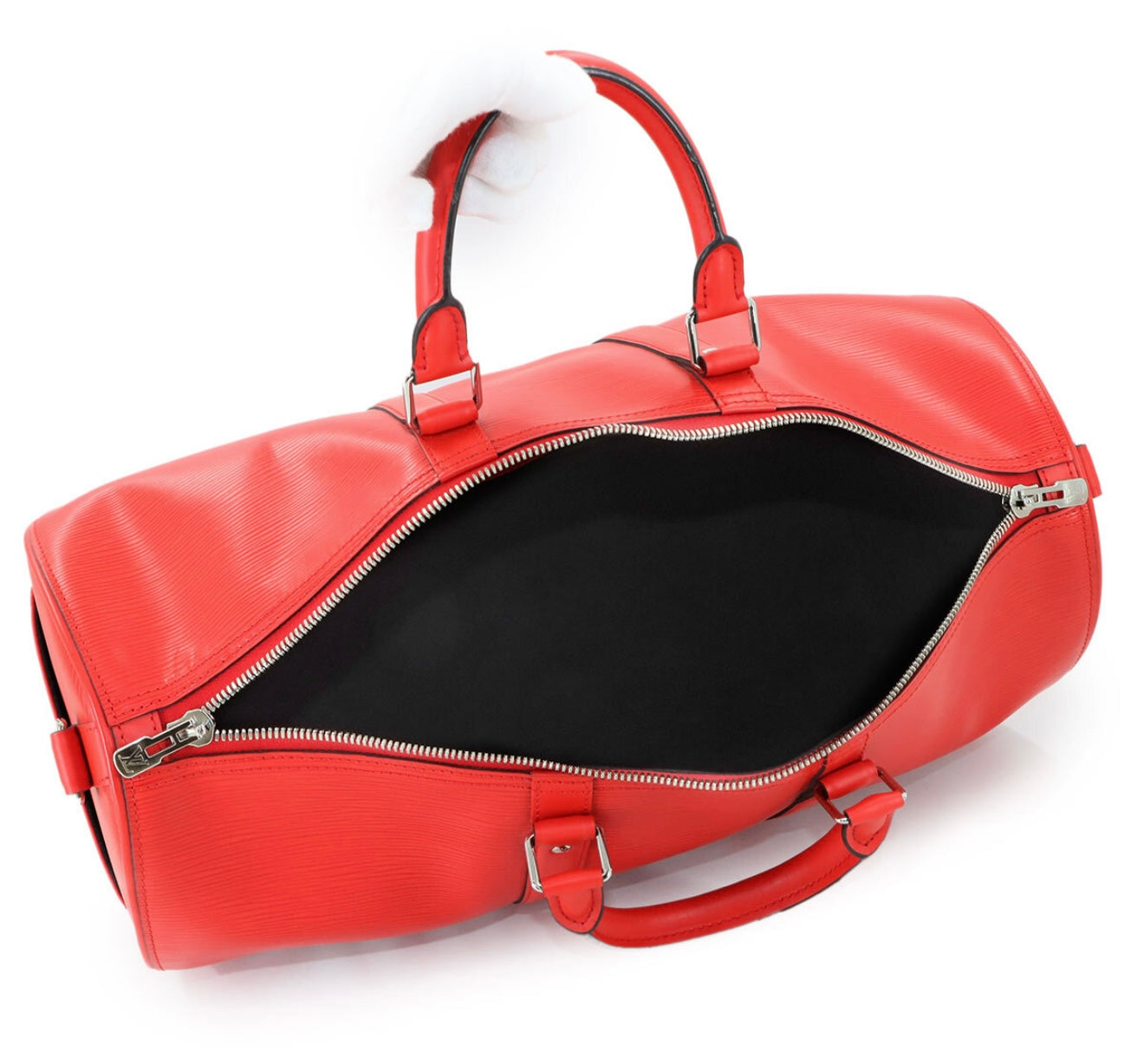 Louis Vuitton × Supreme Keepall Bandoulière 45 Red Epi 2017 Release – Unused Display Grade with Full Accessories (Holy-Grail Collaboration Piece)