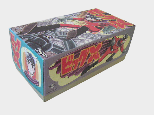 Big X Tin Walking Robot — Japanese Mechanical Showa Hero Figure