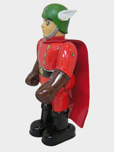Big X Tin Walking Robot — Japanese Mechanical Showa Hero Figure