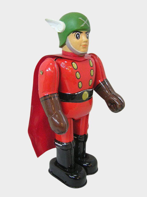 Big X Tin Walking Robot — Japanese Mechanical Showa Hero Figure