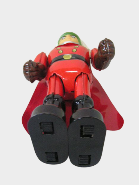 Big X Tin Walking Robot — Japanese Mechanical Showa Hero Figure