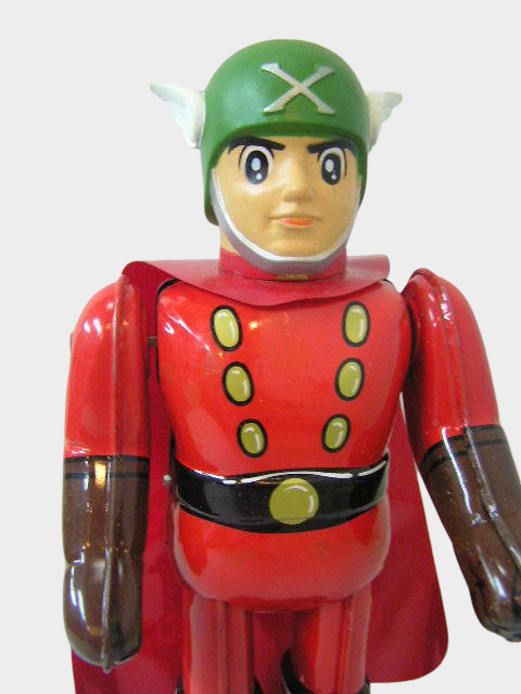 Big X Tin Walking Robot — Japanese Mechanical Showa Hero Figure