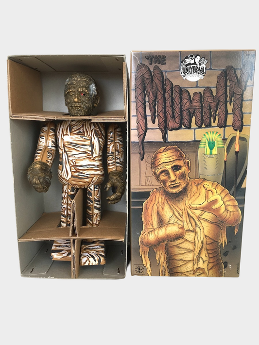 Biliken Shokai Universal Monsters Mummy Tin Wind-Up Figure — Japanese Buriki Horror Toy