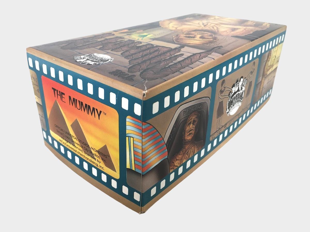 Biliken Shokai Universal Monsters Mummy Tin Wind-Up Figure — Japanese Buriki Horror Toy