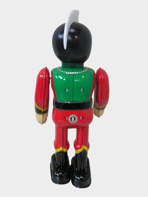 Billiken Shokai Yūsei Shōnen Space Boy Papii Tin Wind-Up Figure — Japanese Showa Retro Mechanical Toy with Box