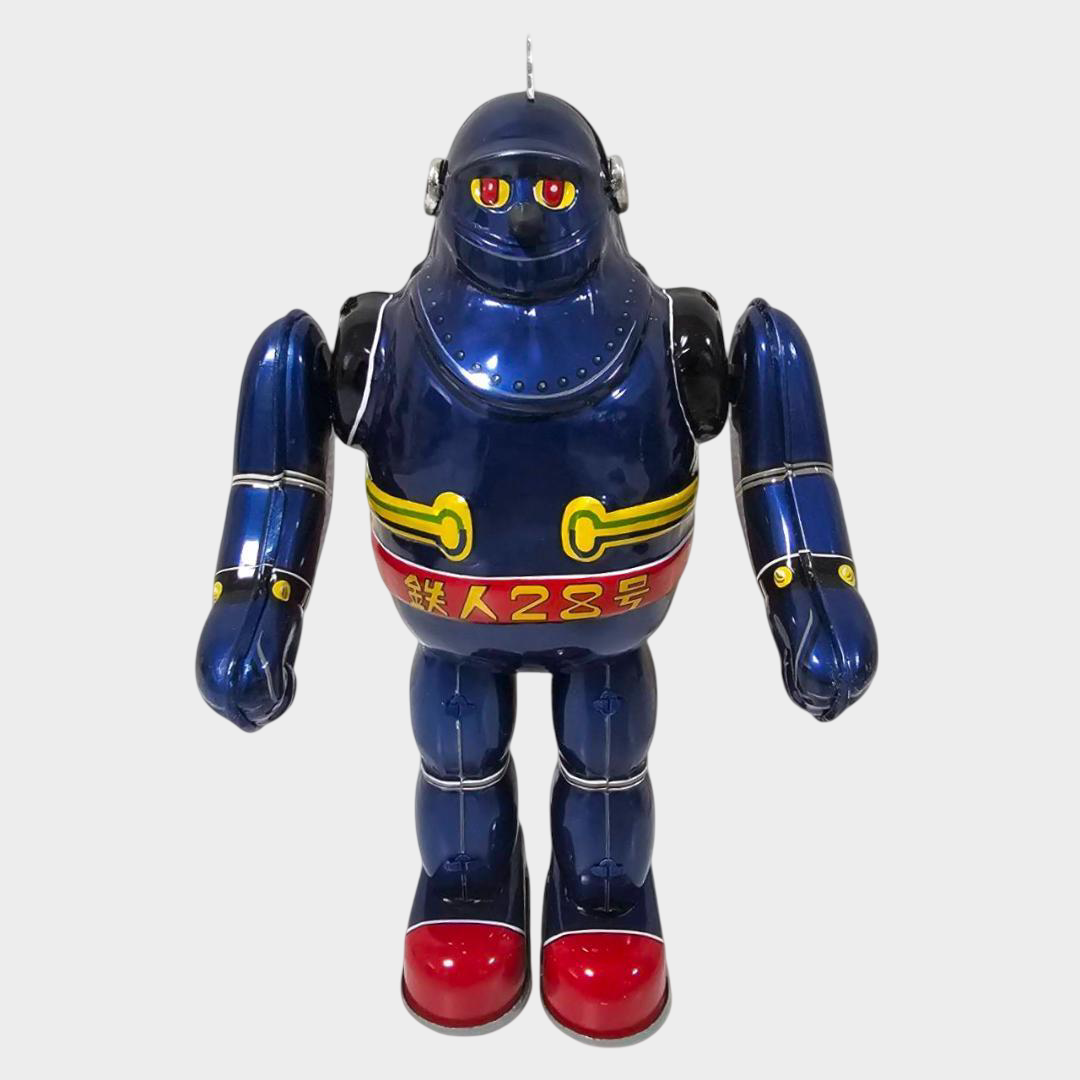 Billiken Tetsujin 28-Go 30cm Tin Walking Robot — Japanese Showa Mecha Icon