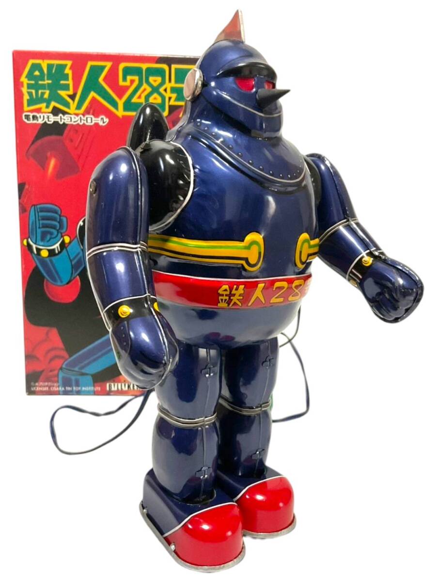 Billiken Tetsujin 28-Go Electric Remote Control Tin Robot — Showa Japanese Icon