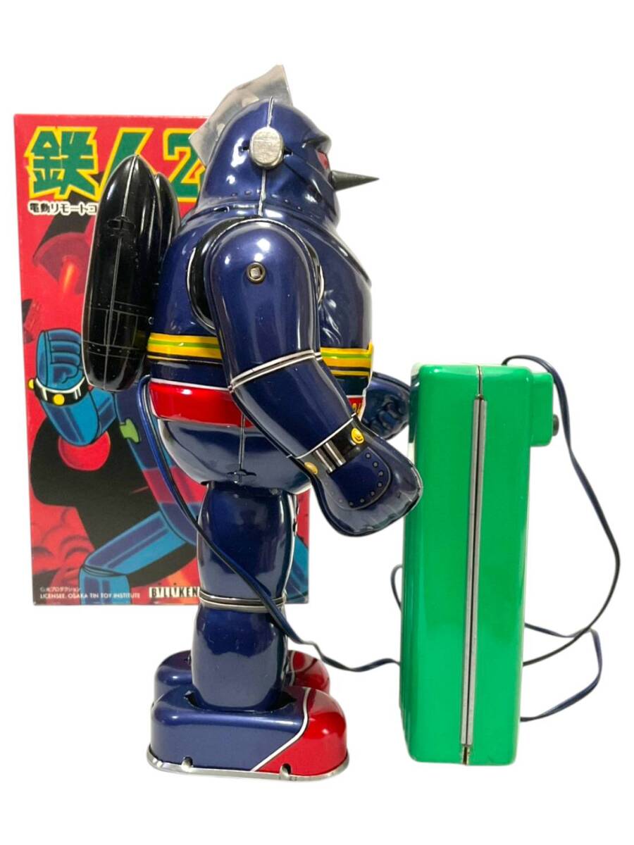 Billiken Tetsujin 28-Go Electric Remote Control Tin Robot — Showa Japanese Icon