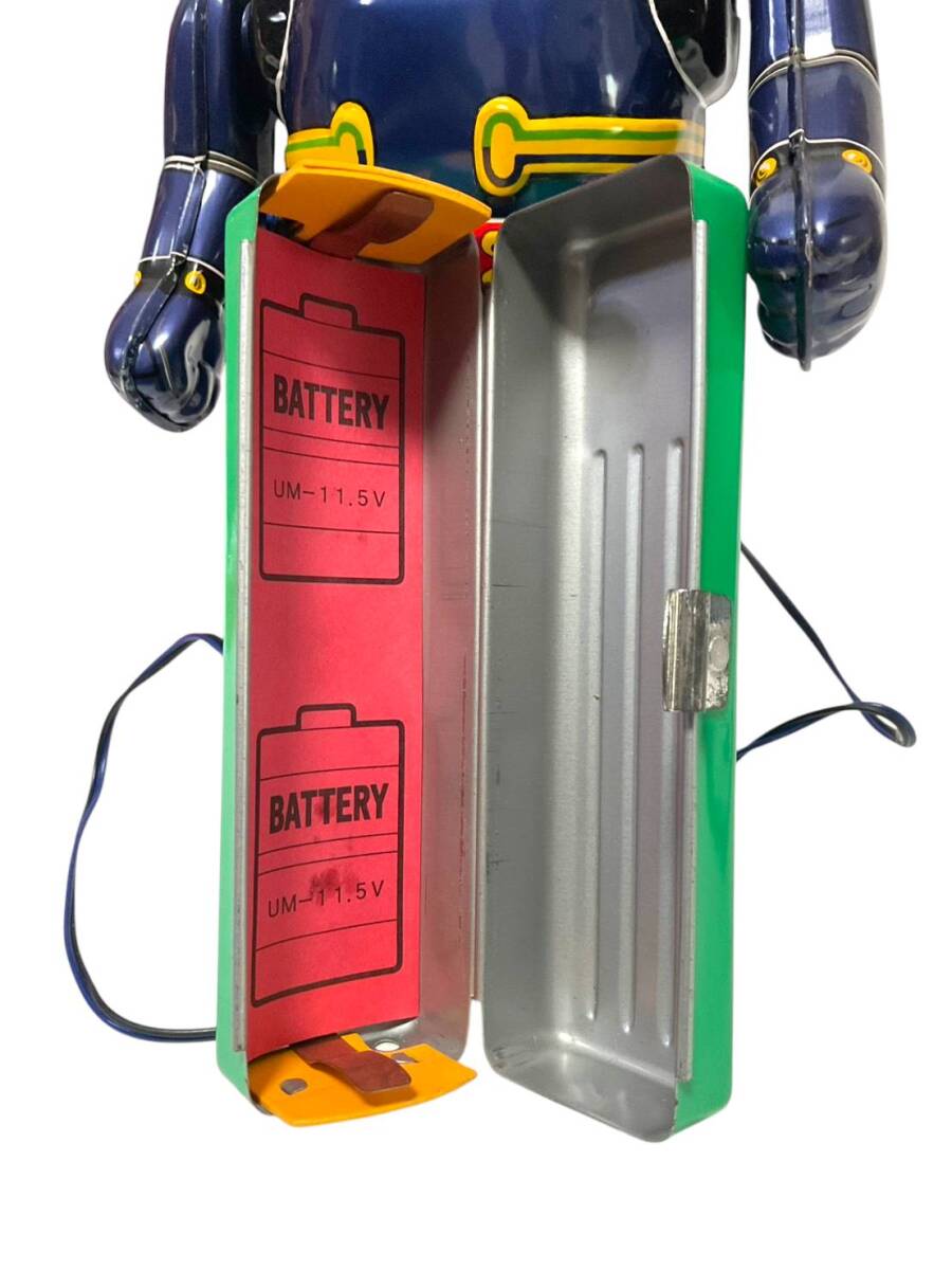 Billiken Tetsujin 28-Go Electric Remote Control Tin Robot — Showa Japanese Icon